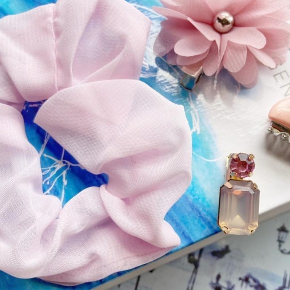 Alquimia Accessories - PINK MESSY BUN HAIR STATEMENT ACCESORIES